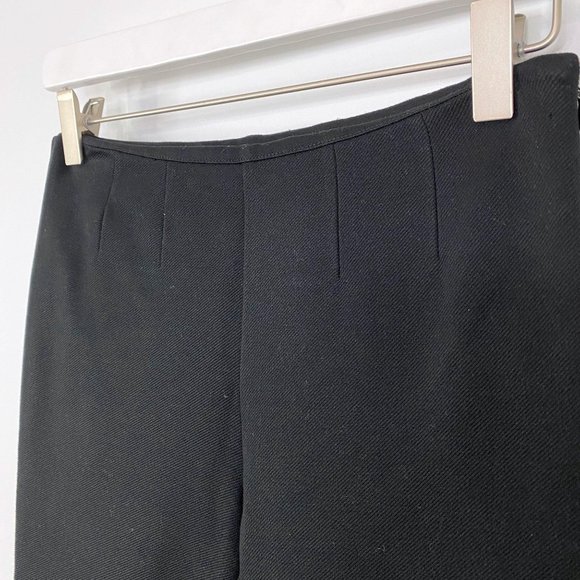 Rebecca Taylor Audrey Black Stretch Ankle Pant - Picture 4 of 12